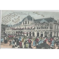 Carnaval de Nice - Le Casino  pendant les fêtes du Carnaval 1904 